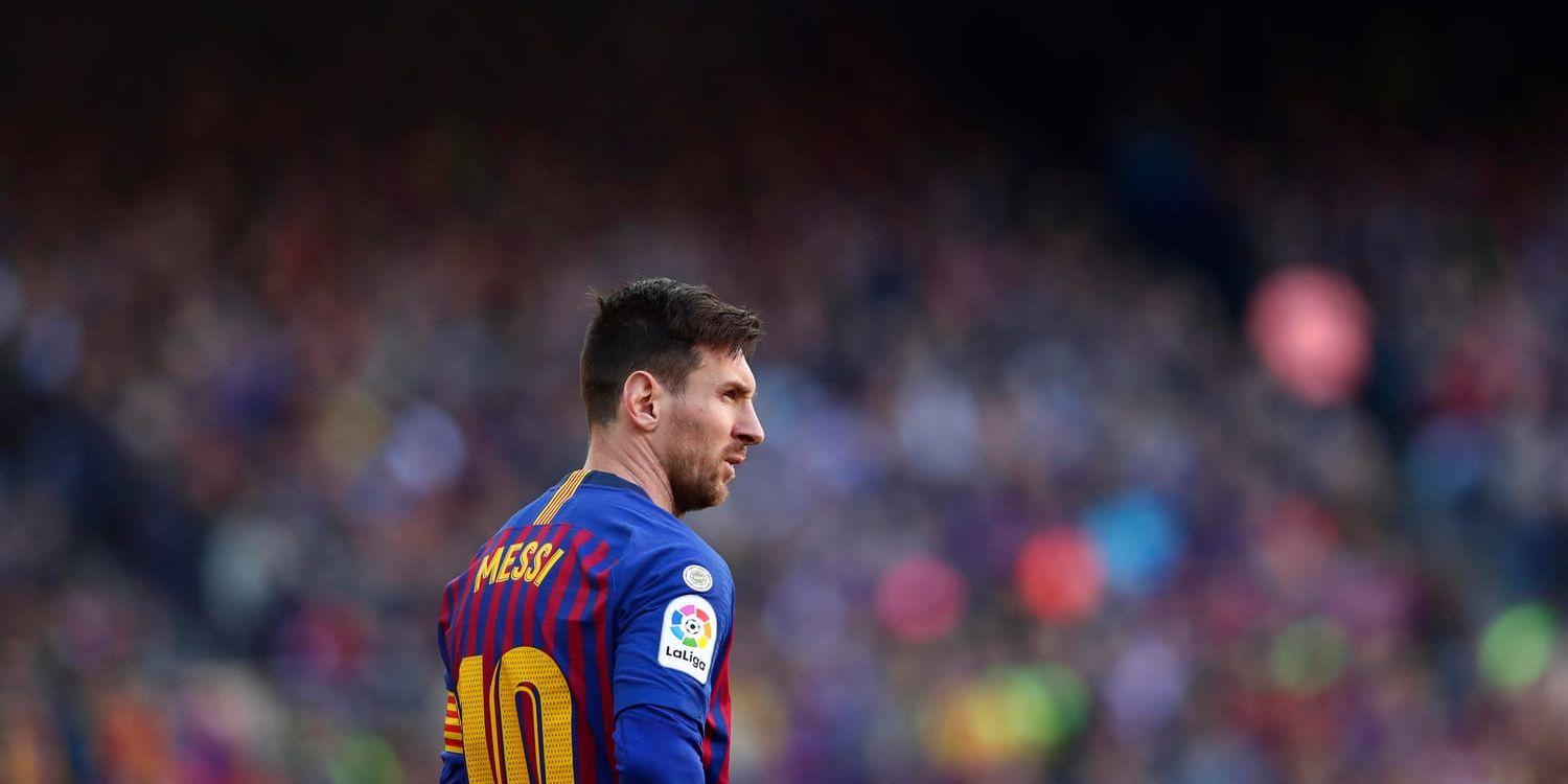 Lionel Messi kan bli kvar på Barcelonas hemmaarena Camp Nou fotbollskarriären ut. Arkivbild.