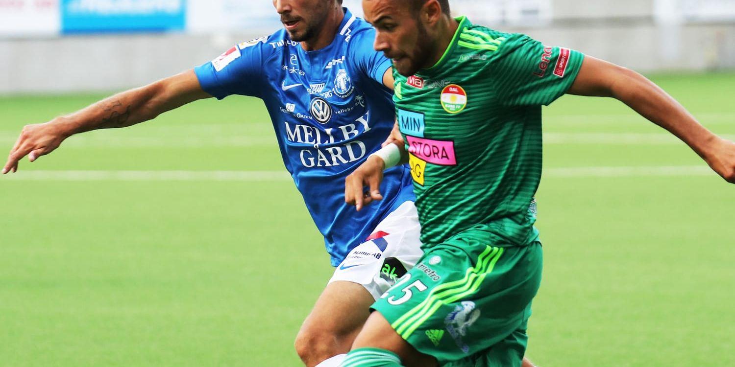 Malkolm Moënza och hans Dalkurd fick nöja sig med ett poäng hemma mot Trelleborg.