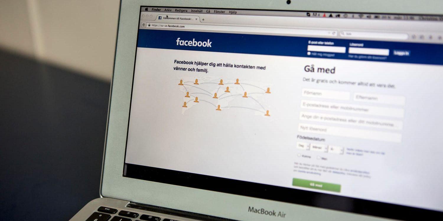 Facebook kommer att testa sin nya tjänst Facebook Dating i Colombia. Arkivbild.