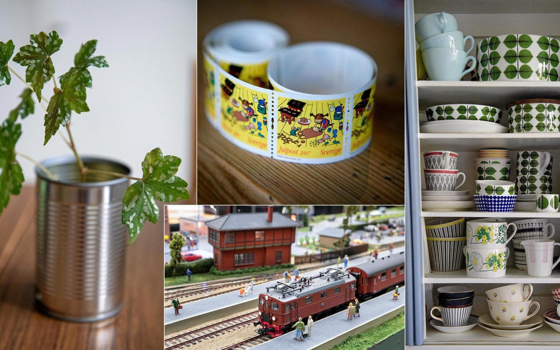 Hobby- och samlarsaker som till exempel modelljärnvägar och frimärken har blivit populärt i Halland under pandemin. 