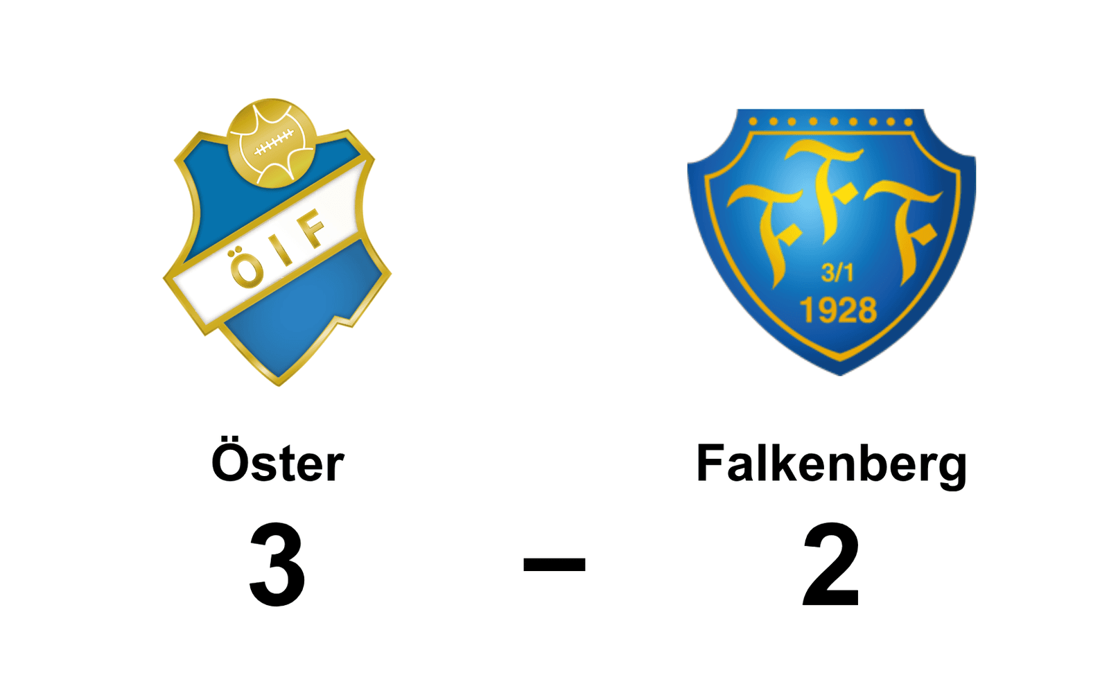Östers IF U21 vann mot Falkenbergs FF