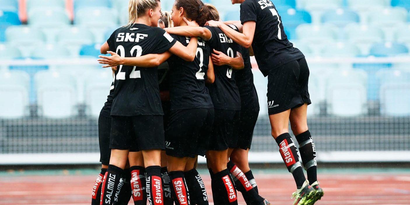 Göteborg FC slipper konkurrera med IFK Göteborg om hemmapubliken när den sista omgången i damallsvenskan spelas. Arkivbild.