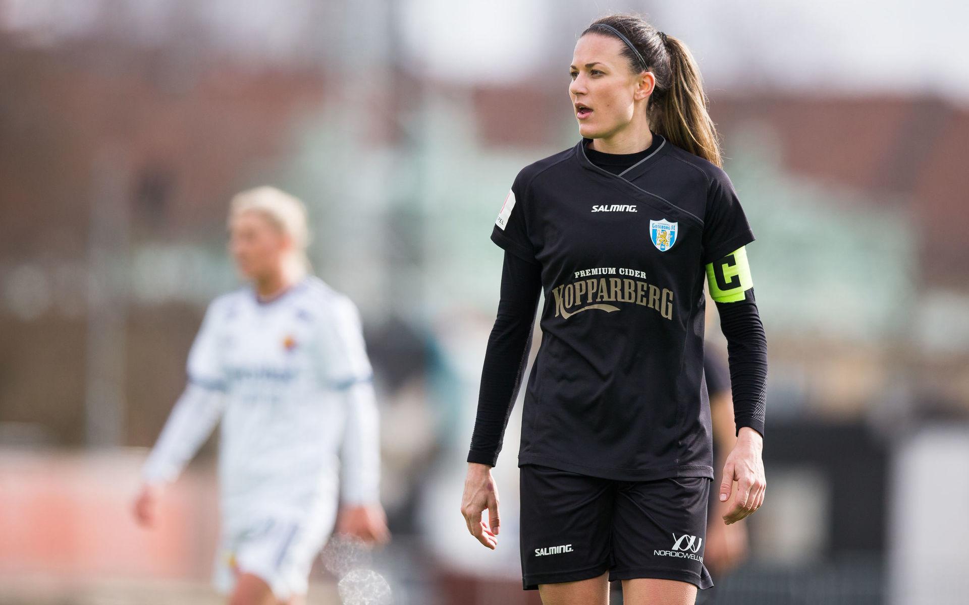 Beata Kollmats har varit lagkapten i Göteborg FC sedan 2018 och representerat klubben sedan 2011.
