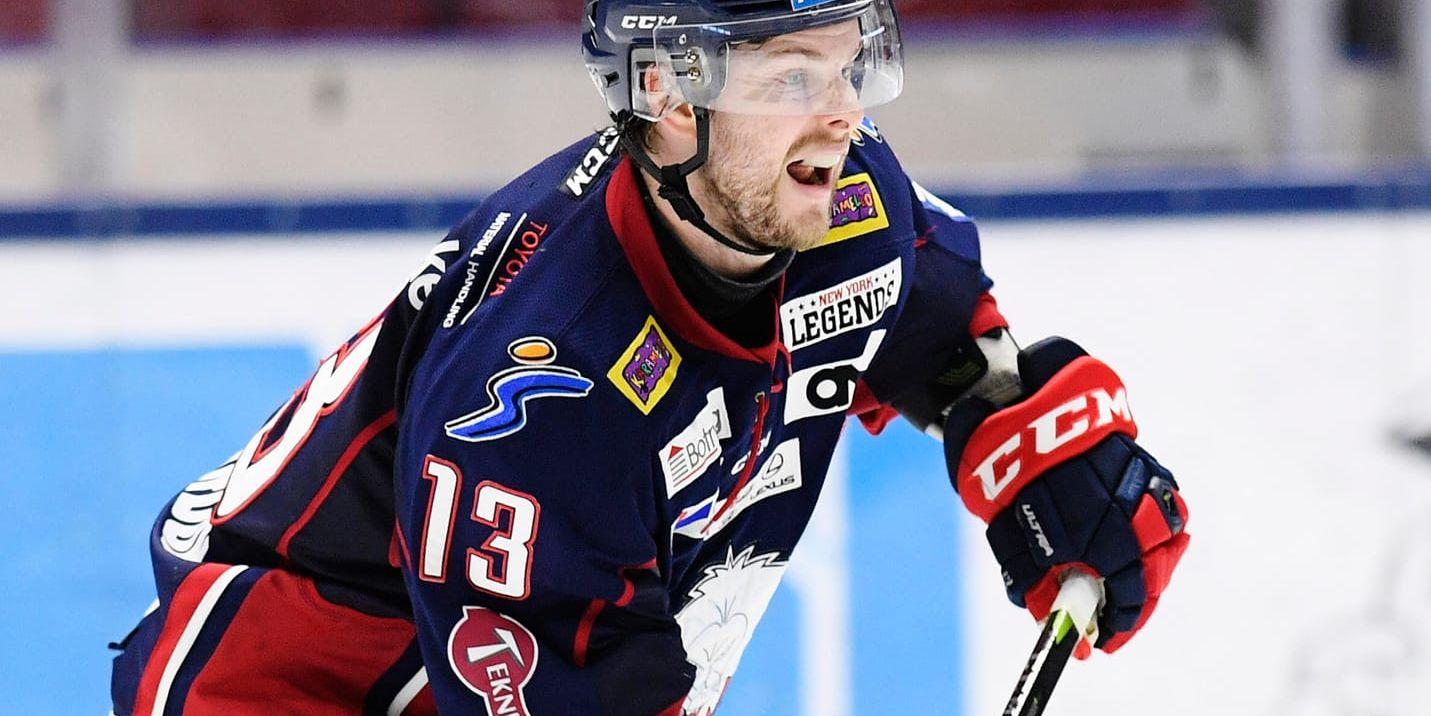 Andrew Gordon ska spela en fjärde säsong med Linköping. Arkivbild.