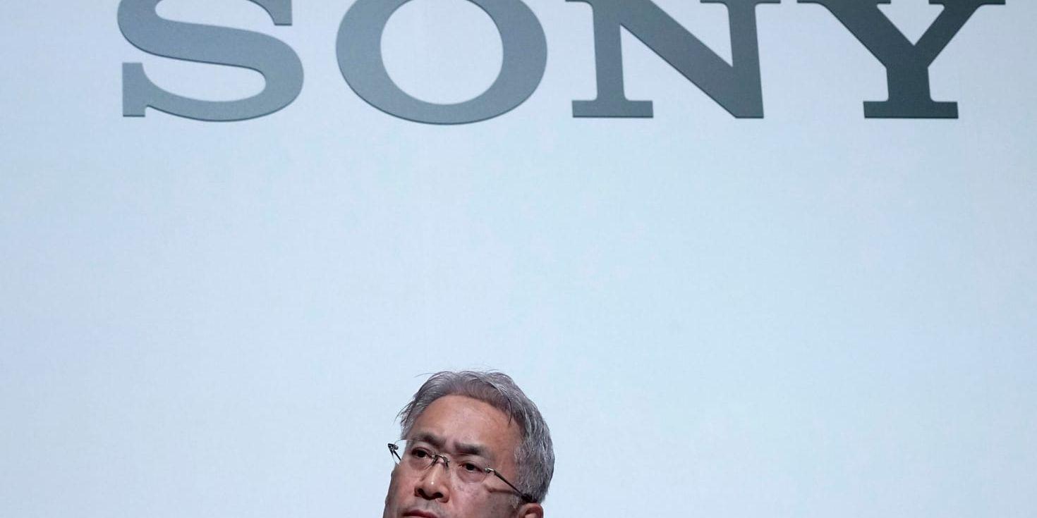 Sonys koncernchef Kenichiro Yoshida. Arkivbild.