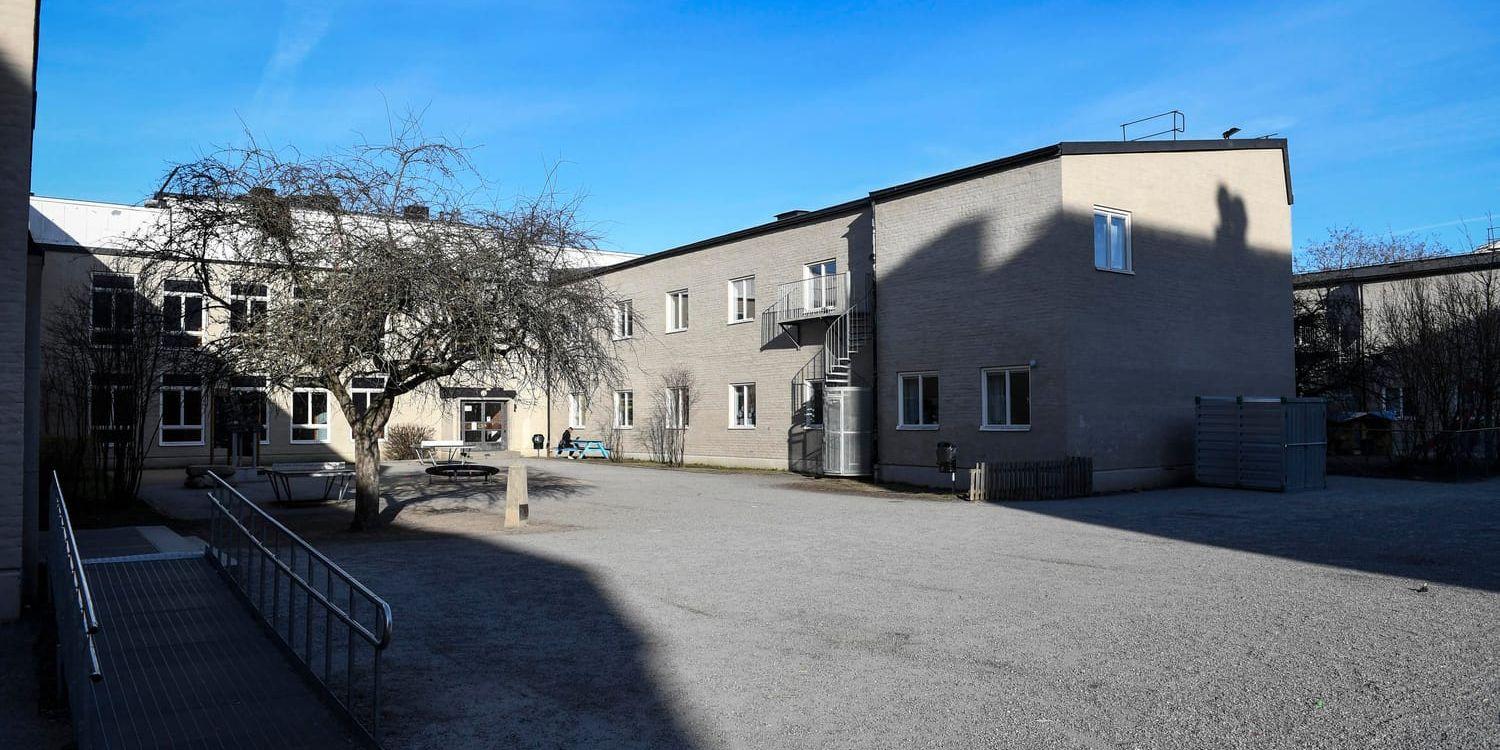 Den muslimska friskolan Al-Azharskolan i Vällingby. Arkivbild.