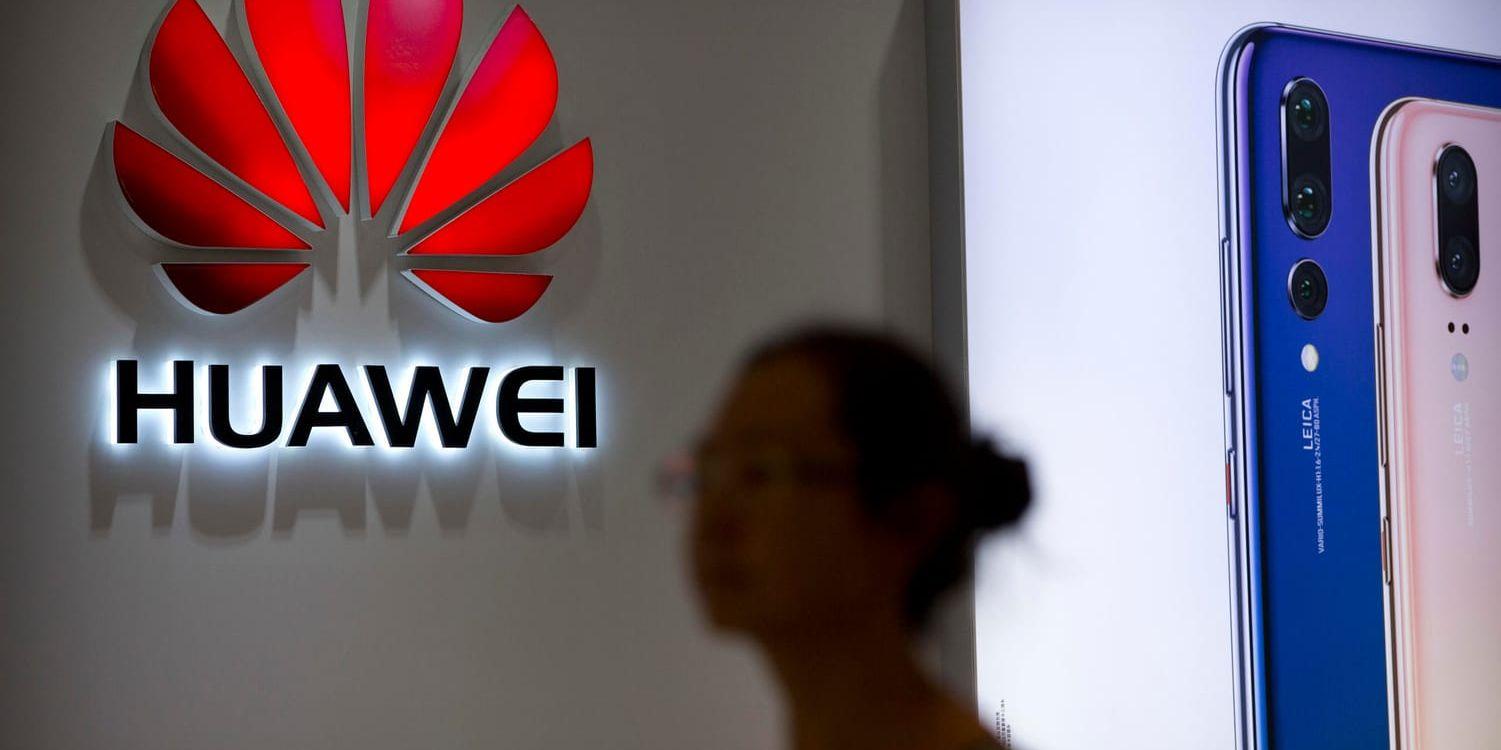 Huawei är nu näst störst på mobilmarknaden. Arkivbild.