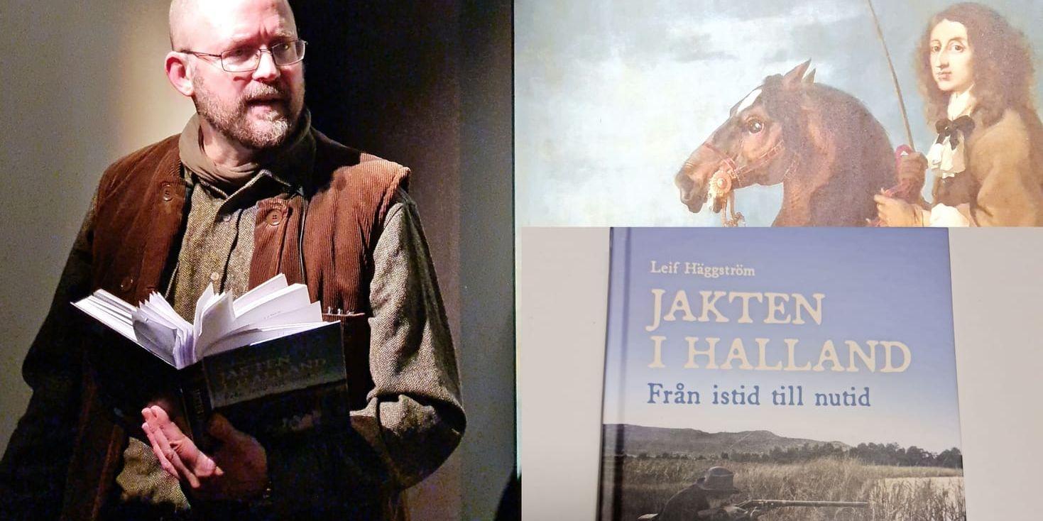 Författaren och arkeologen Leif Häggström föreläser på Museet i Varberg, som även har en intressant utställning om jakt. 