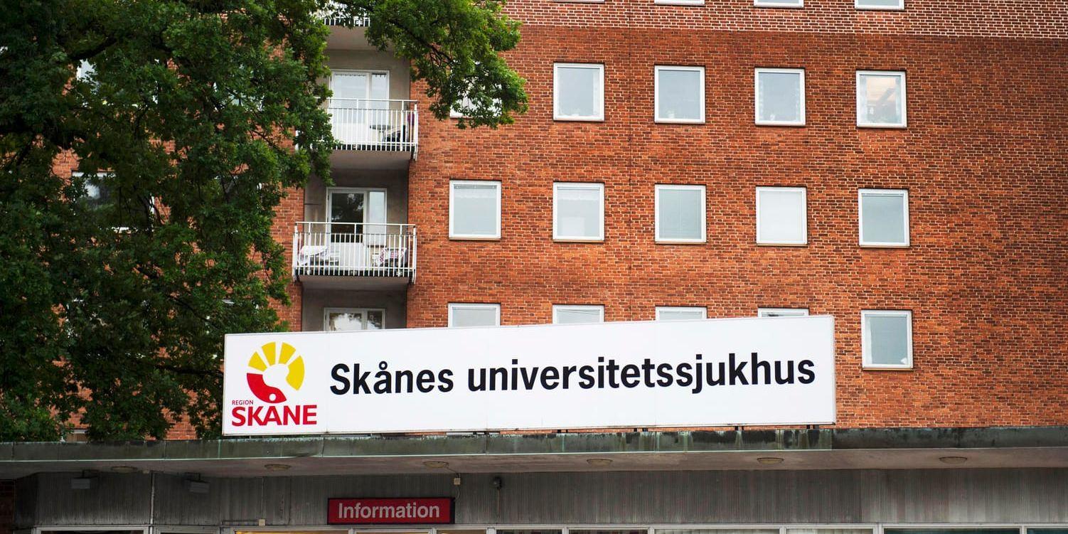 Efter att en sjuksköterska visat sig vara smittad av kikhosta har smittspårning genomförts bland barn som fått vård på en barnmottagning på Skånes universitetssjukhus i Lund. Arkivbild.