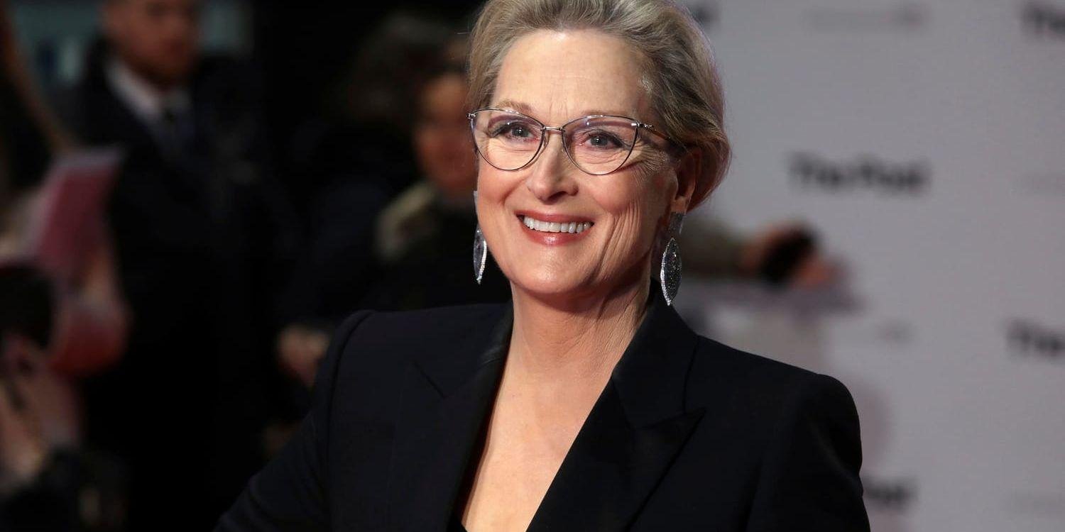 Meryl Streep är en av skådespelarna som kommer att dyka upp i den kommande Netflix-filmen "The prom". Arkivbild.