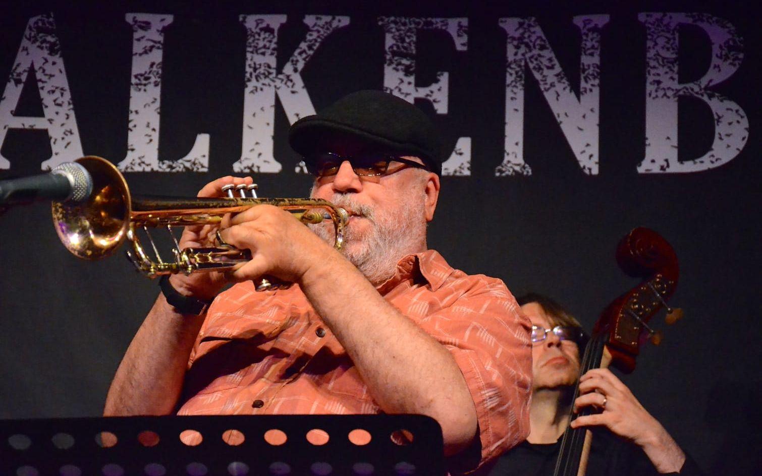 70-årige Randy Brecker imponerade under Falkenbergs Jazzdagar. Bild: Martin Erlandsson