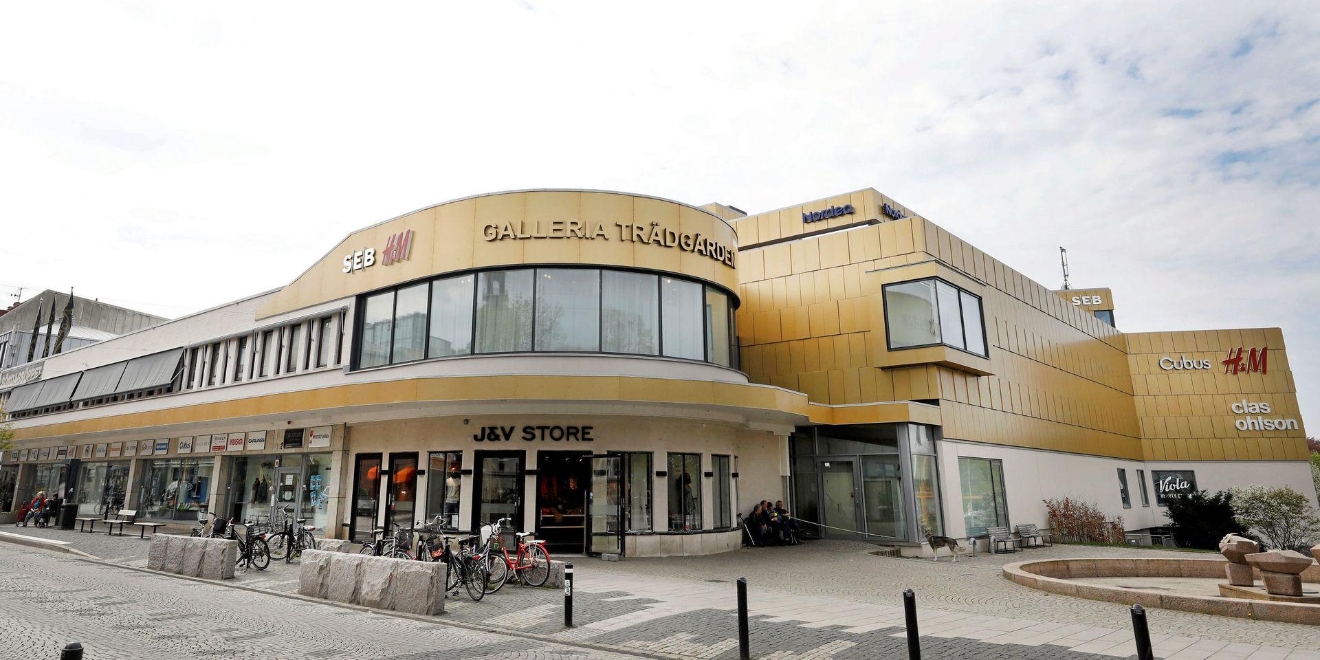 Galleria Trädgården i Varberg tappade 34 procent av sina besökare i maj.