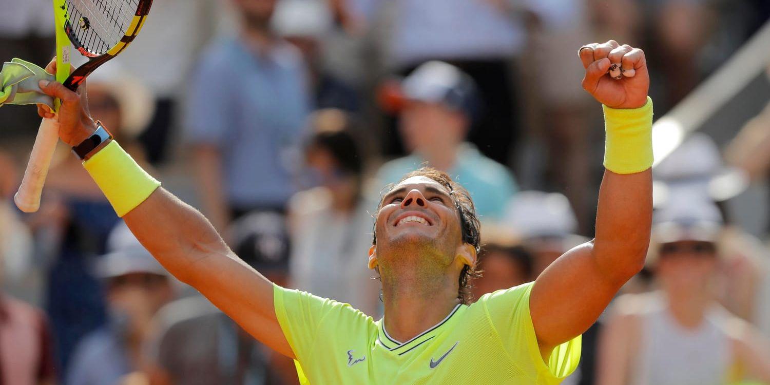 Rafael Nadal är klar för kvartsfinal i Franska mästerskapen.