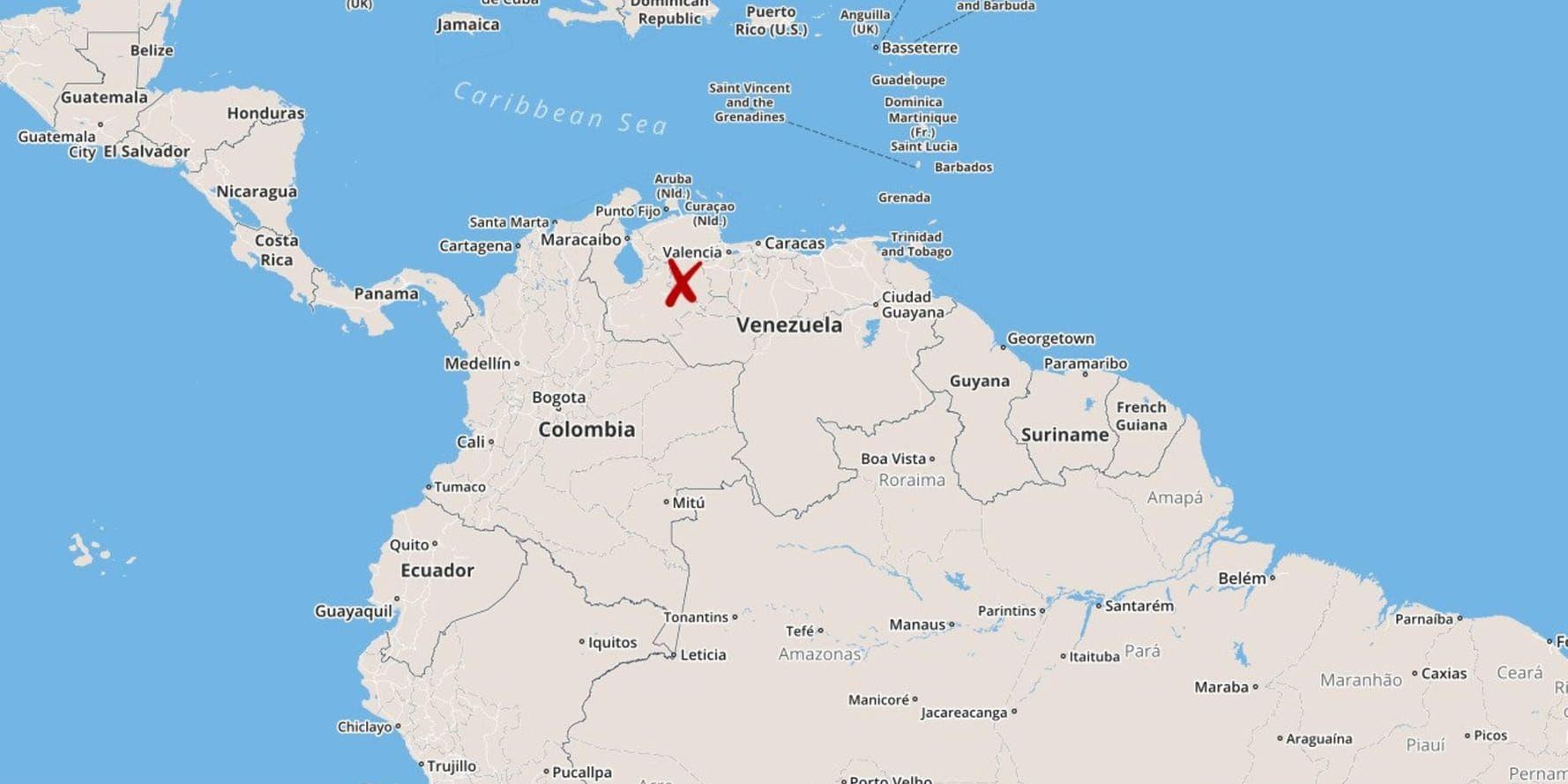 Staden Acagrigua i delstaten Portuguesa i Venezuela.