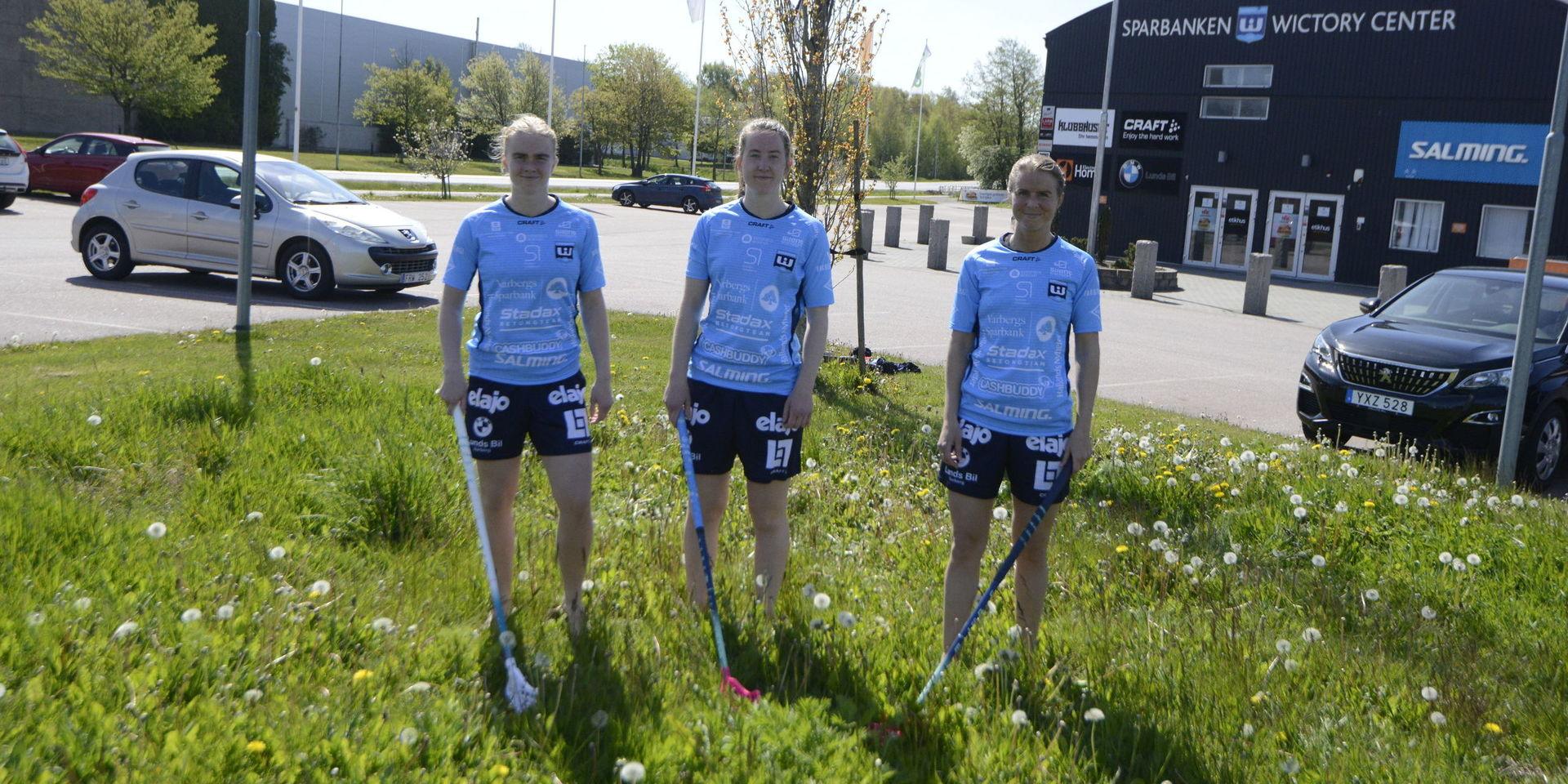 Sanna Olsson, Pernilla Hermansson och Alice Bengtsson förstärker Warberg till nästa säsong.