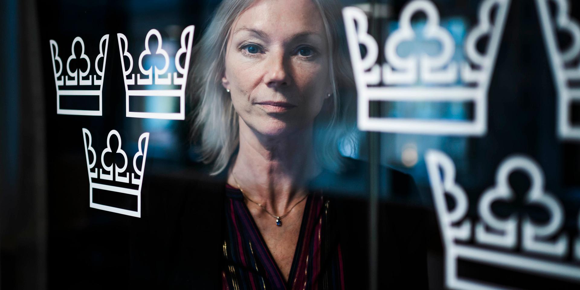 Karolina Ekholm, riksgäldsdirektör och chef för Riksgäldskontoret. Arkivbild.
