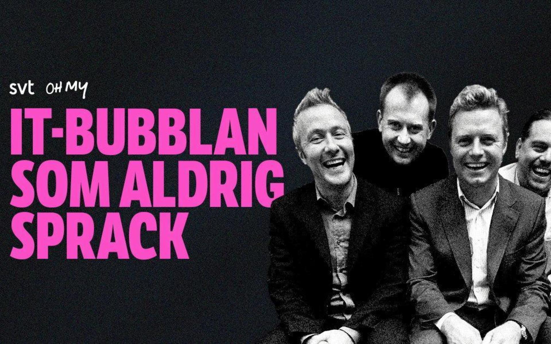 I ”IT-bubblan som aldrig sprack” på SVT play skildrar Christian Albinsson och Patrik Ljungman från Halmstad it-pionjärernas resa på ett både spännande och roligt sätt.