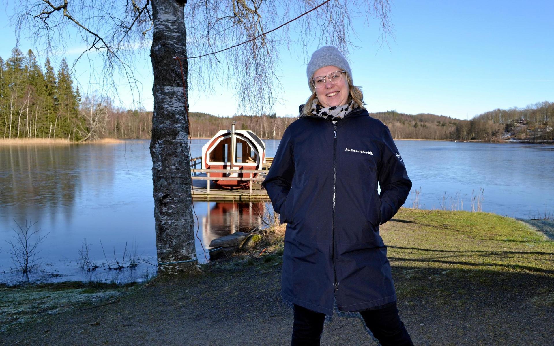 Ulrika Rylin är landsbygdssamordnare och utvecklingsstrateg på Varbergs kommuns näringslivs- och destinationskontor. Hon hade sedan tidigare en elcykel.