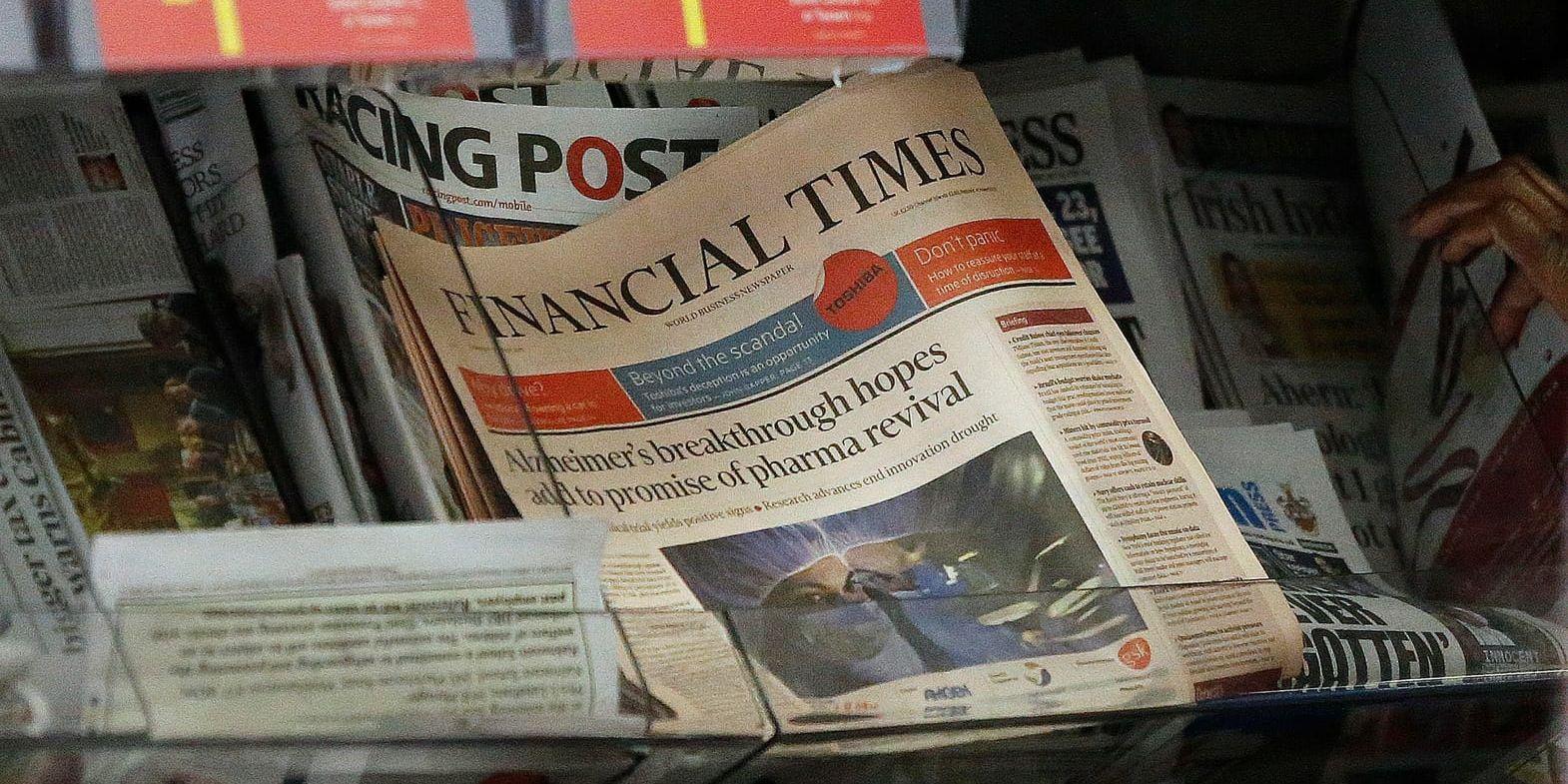 Ansedda Financial Times reportrar är upprörda sedan vd fått ett kraftigt lönelyft. Arkivbild.