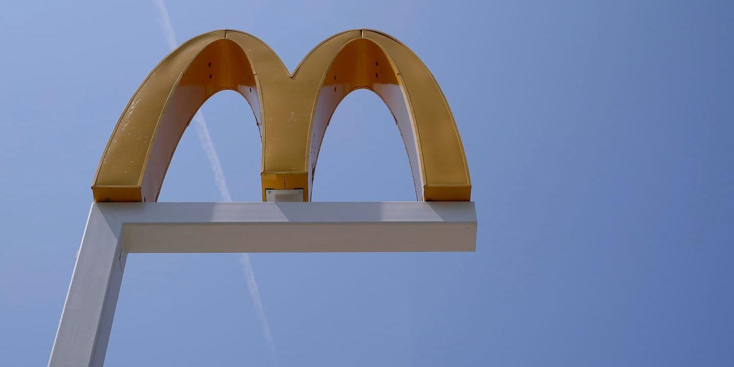 McDonalds är i shoppingtagen. Arkivbild.