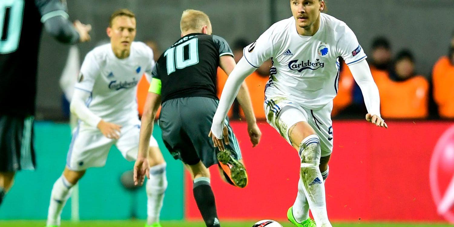 Erik Johansson fortsätter i FCK fram till 2021. Bild: Bildbyrån