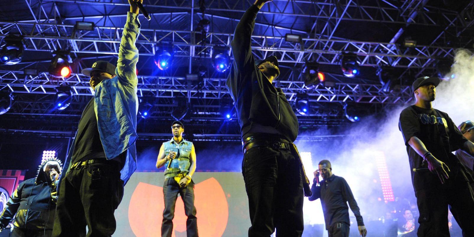 Hiphop-gruppen Wu-Tang Clan återvänder till Roskildefestivalen efter 15 år. Arkivbild.
