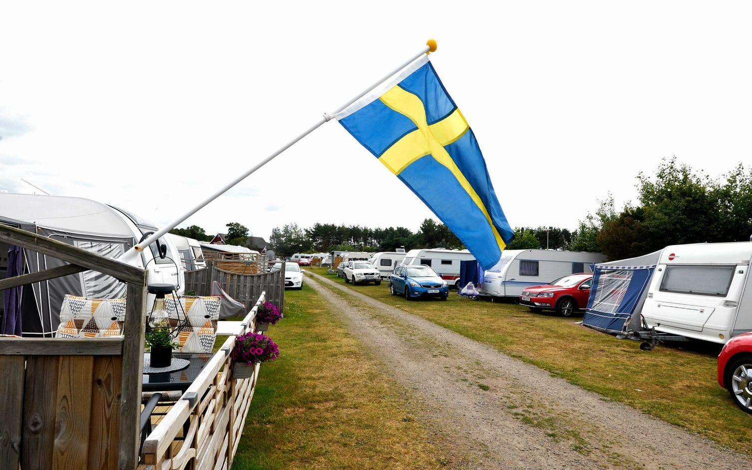 Olika bakgrund. Utöver svenskar är de flesta som besöker anläggningarna från Norge, Danmark, Tyskland och Nederländerna. Foto: Jennie Persson