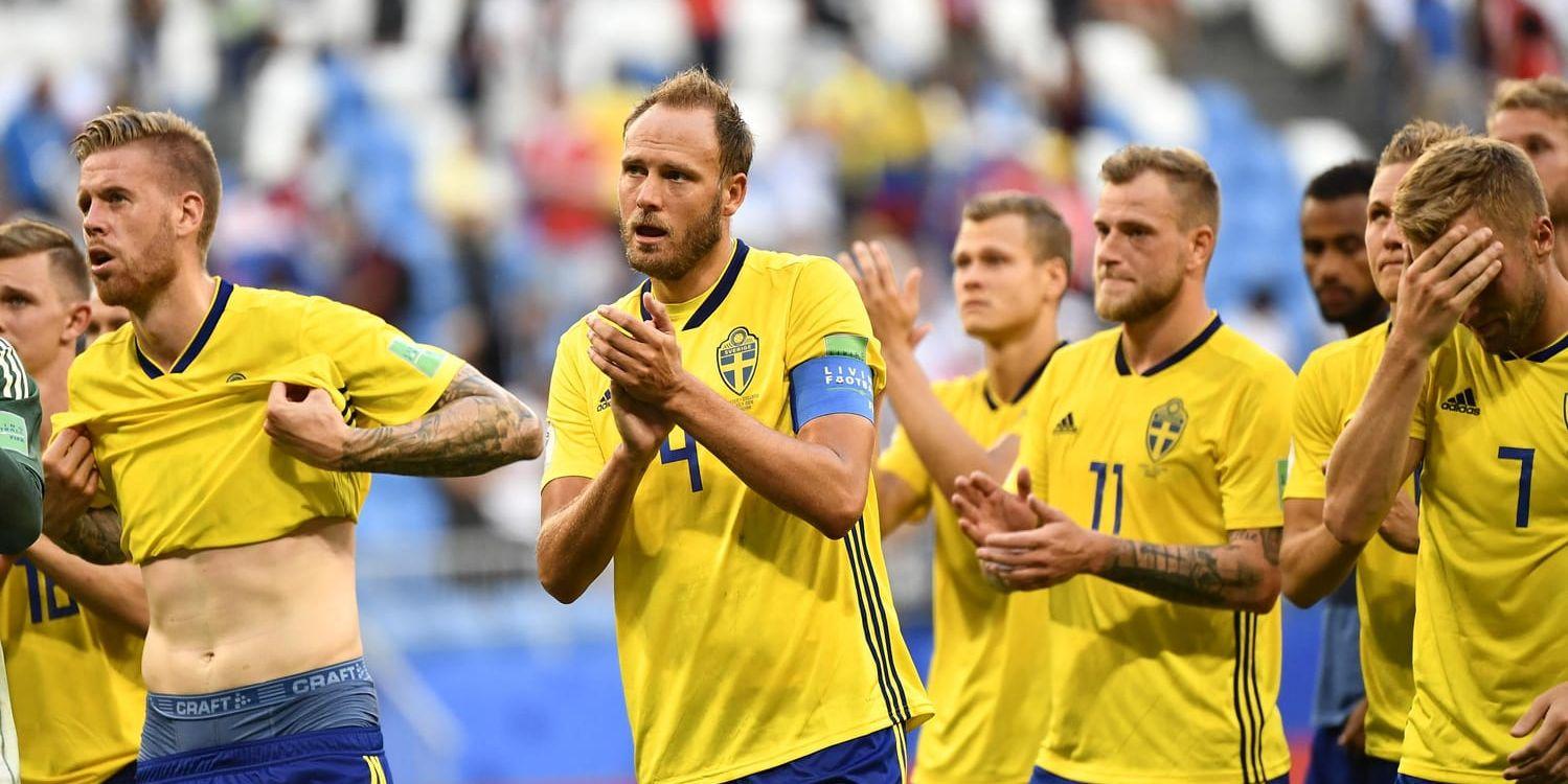 Det blir inget officiellt firande av landslaget när de kommer hem till Sverige.