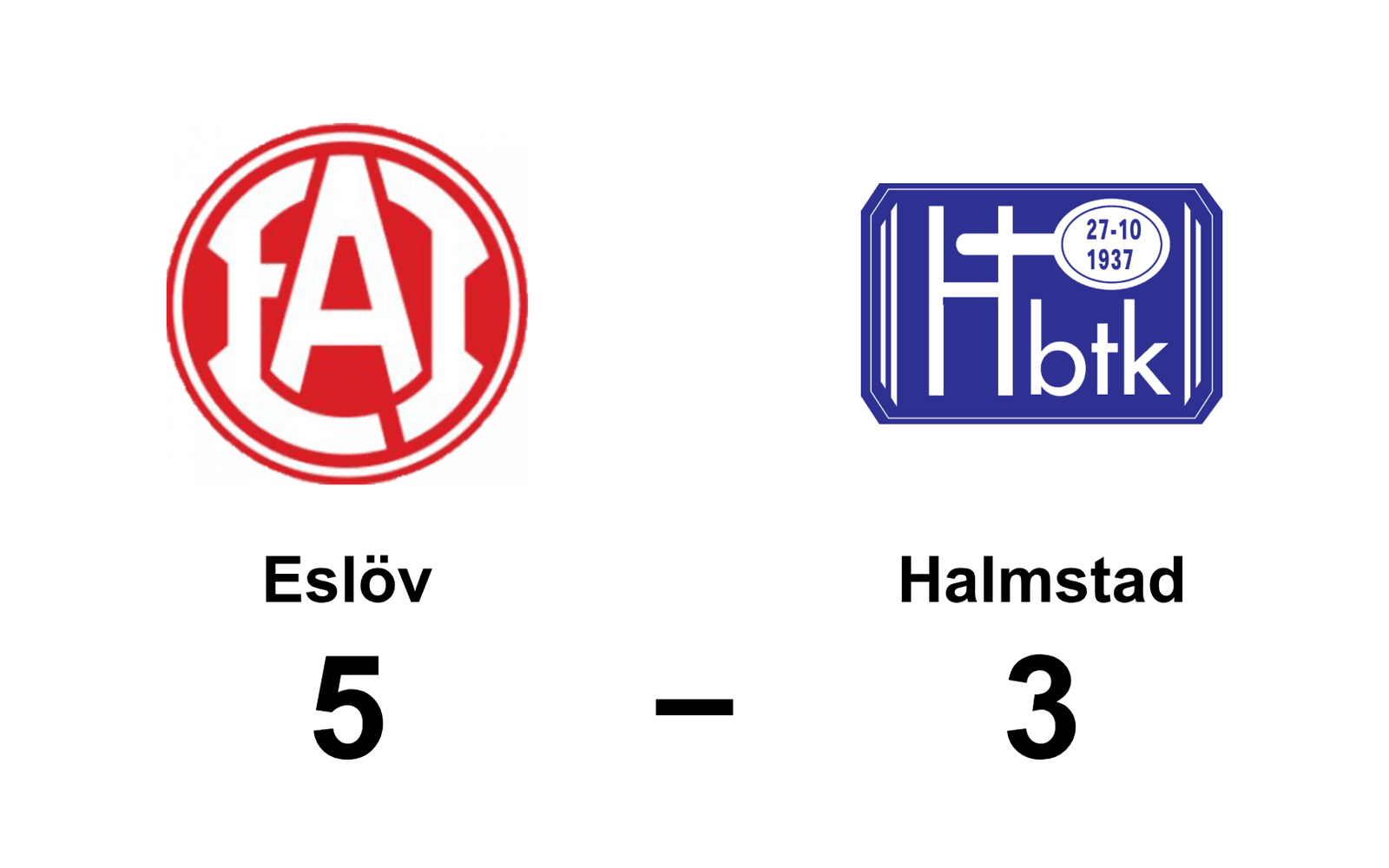 Eslöv AI vann mot Halmstad BTK