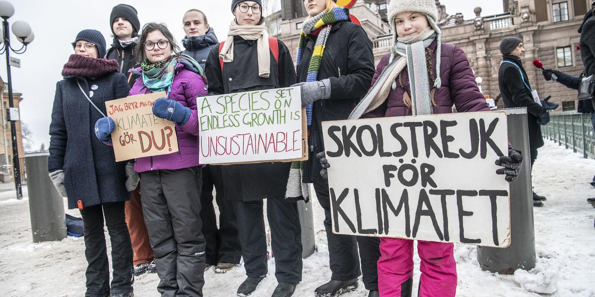 Greta Thunbergs skolstrejk för klimatet har följts av andra.