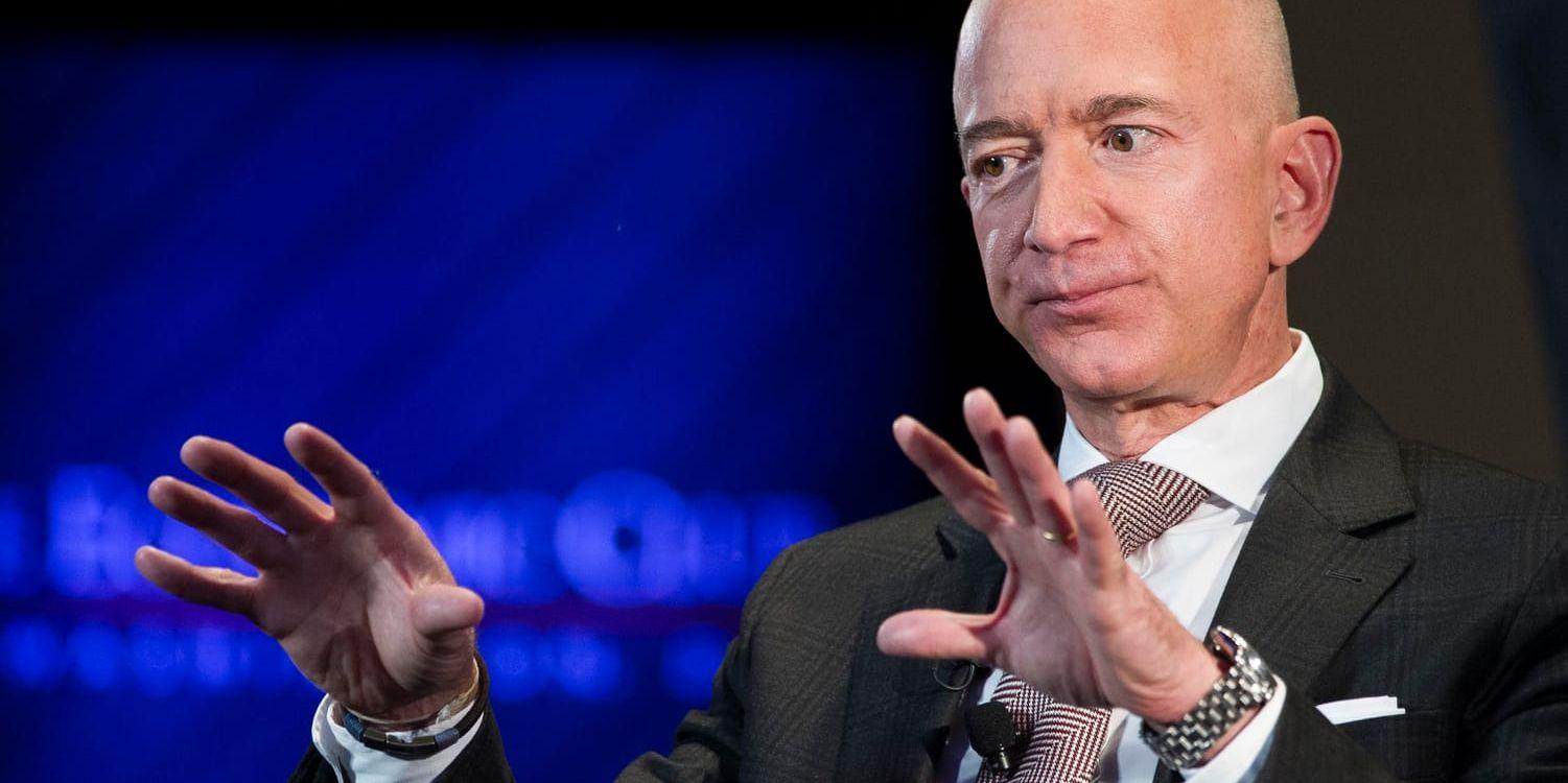 Jeff Bezos är vd för Amazon. Arkivbild.
