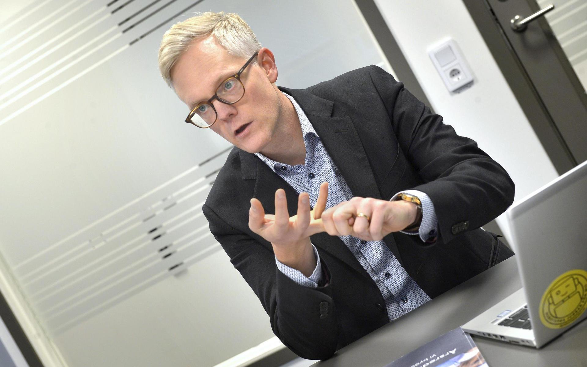 Jens Otterdahl Holm, ekonomidirektör.