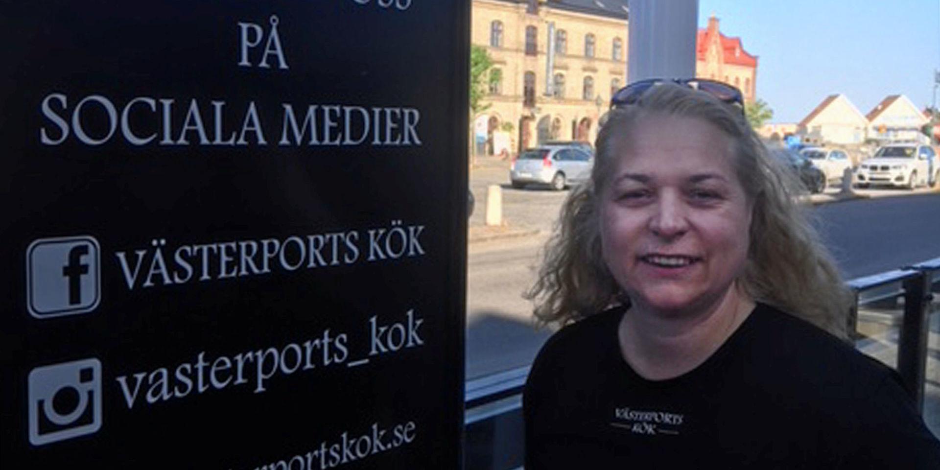 Ulrika Lagergren, ägare till Västerports kök och ordförande i Varbergs Krögarförening.