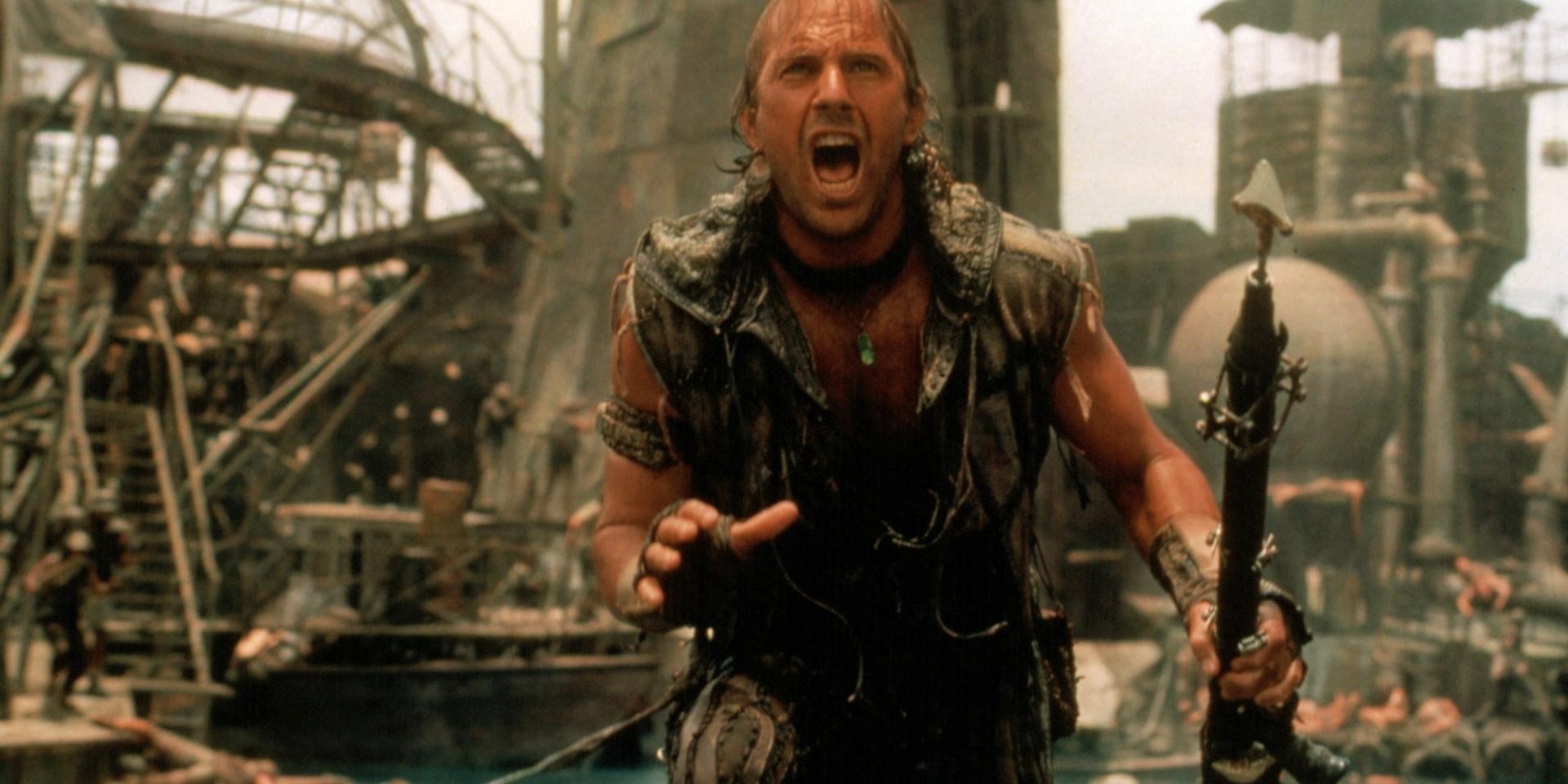 Kevin Costner i 'Waterworld' från 1995. Nu ska filmen bli tv-serie. Arkivbild.