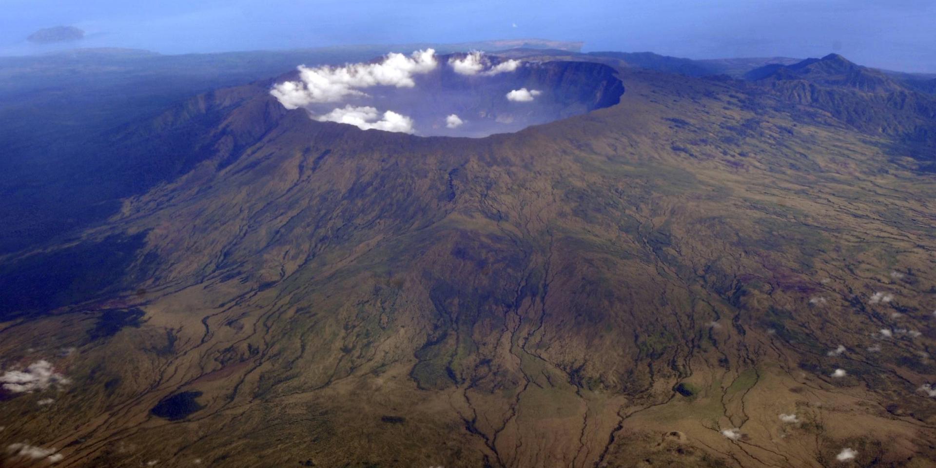 Vulkanen Tambora i indonesien hade ett utbrott 1815 som sänkte jordens medeltemperatur.