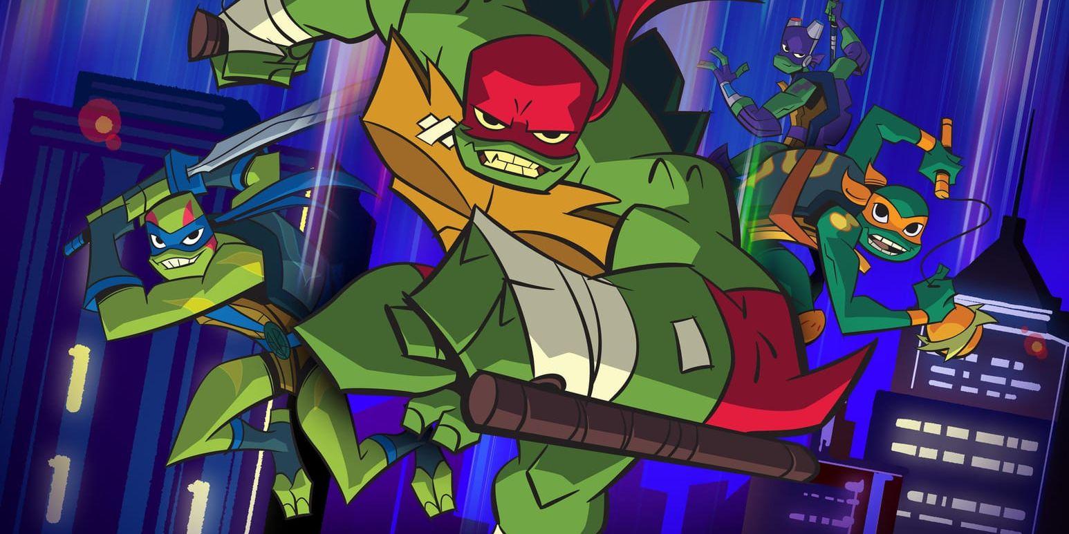 "Teenage Mutant Ninja Turtles" har fått ett ansiktslyft i en ny serie. pressbild.