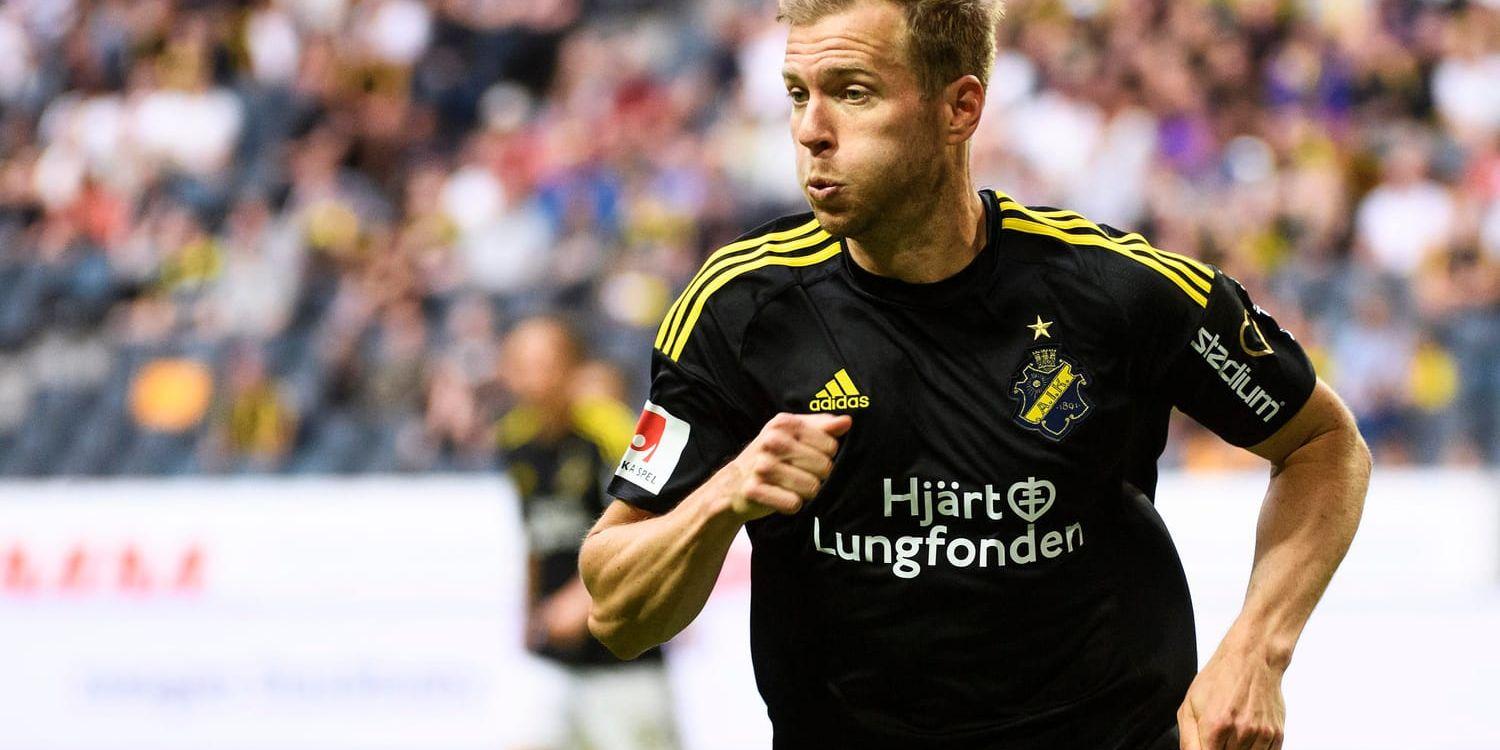 Per Karlsson stannar i AIK till 2020. Arkivbild.