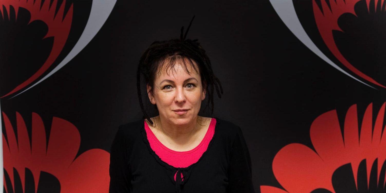 Den polska författaren Olga Tokarczuk är återigen nominerad till internationella Bookerpriset. Arkivbild.