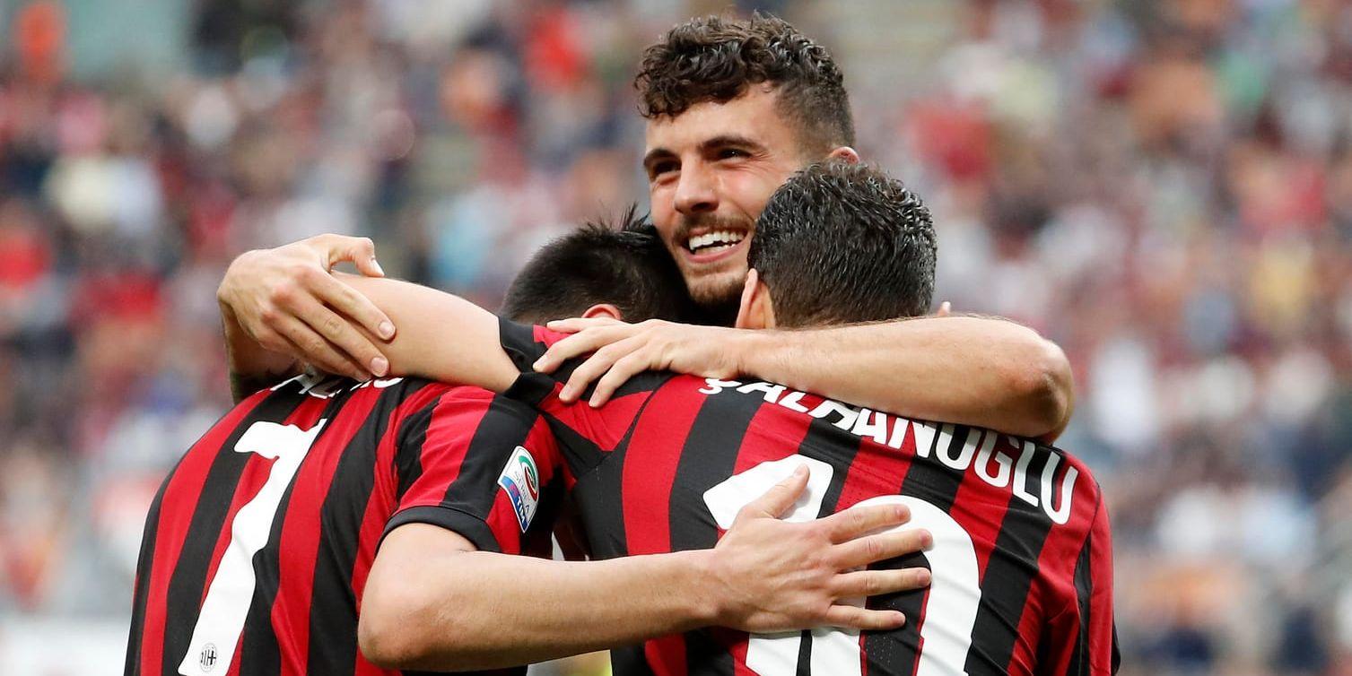 Uefa kan komma att utesluta Milan från spel i Europa League. Arkivbild.