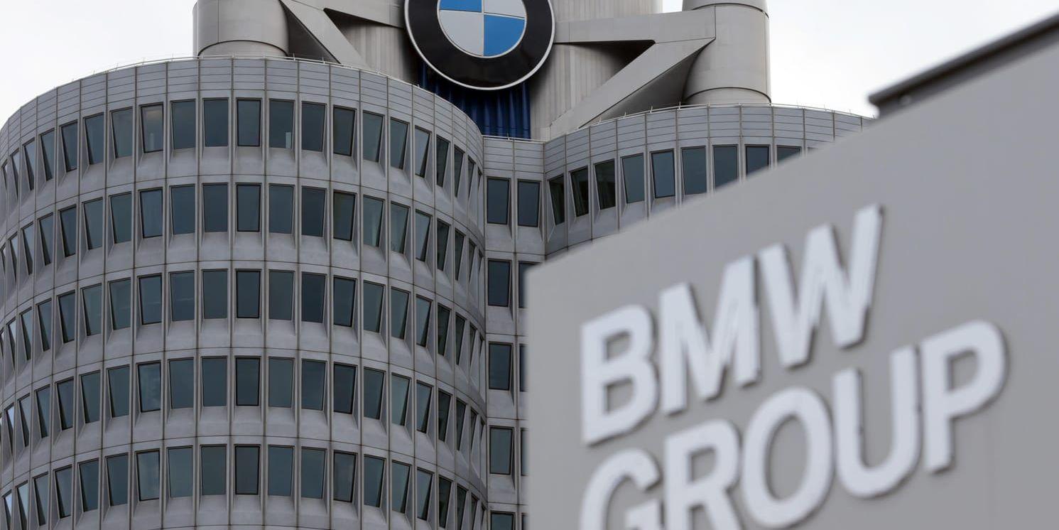 Den tyska biltillverkaren BMW, som även äger bilmärket Mini, redovisar kvartalsrapport. Arkivbild.