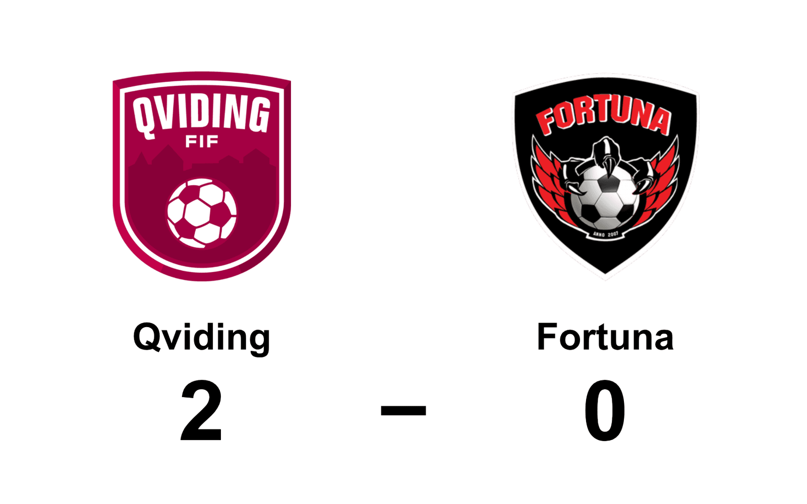 Qviding FIF dam vann mot Fortuna FF