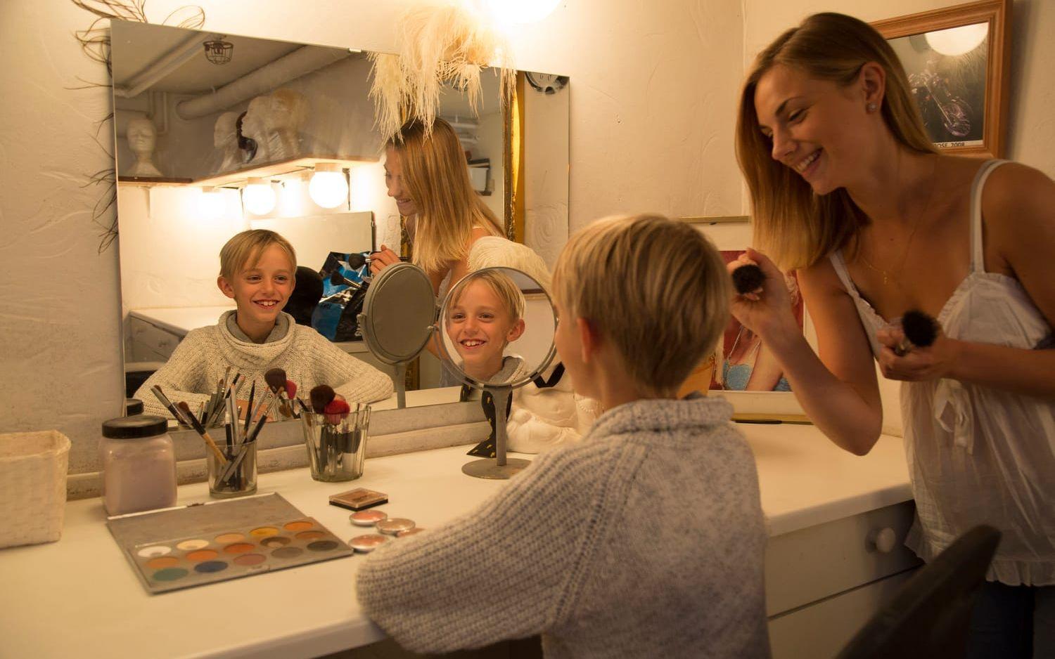 Wilfred Andersson, 8 år från Falkenberg, spelar i höstens uppsättning av Peter Pan på Intiman i Stockholm. (Alla bilder: Pressbilder)