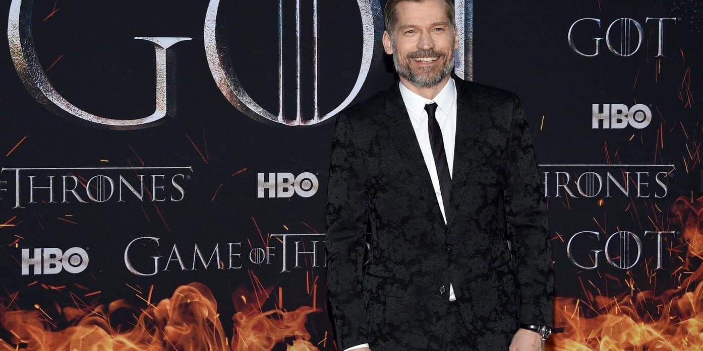 Nikolaj Coster Waldau säger att han älskar sin rollfigur Jamie Lannister i "Game of thrones". Men nu är det dags att ta farväl. Arkivbild.