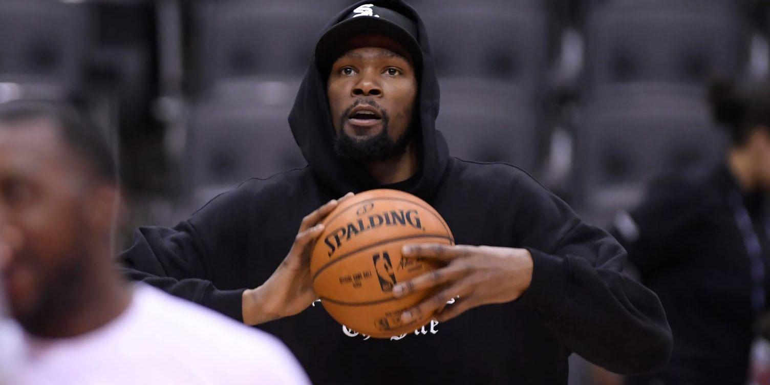 Basketspelaren Kevin Durant flyttar från väst- till östkust. Arkivbild.