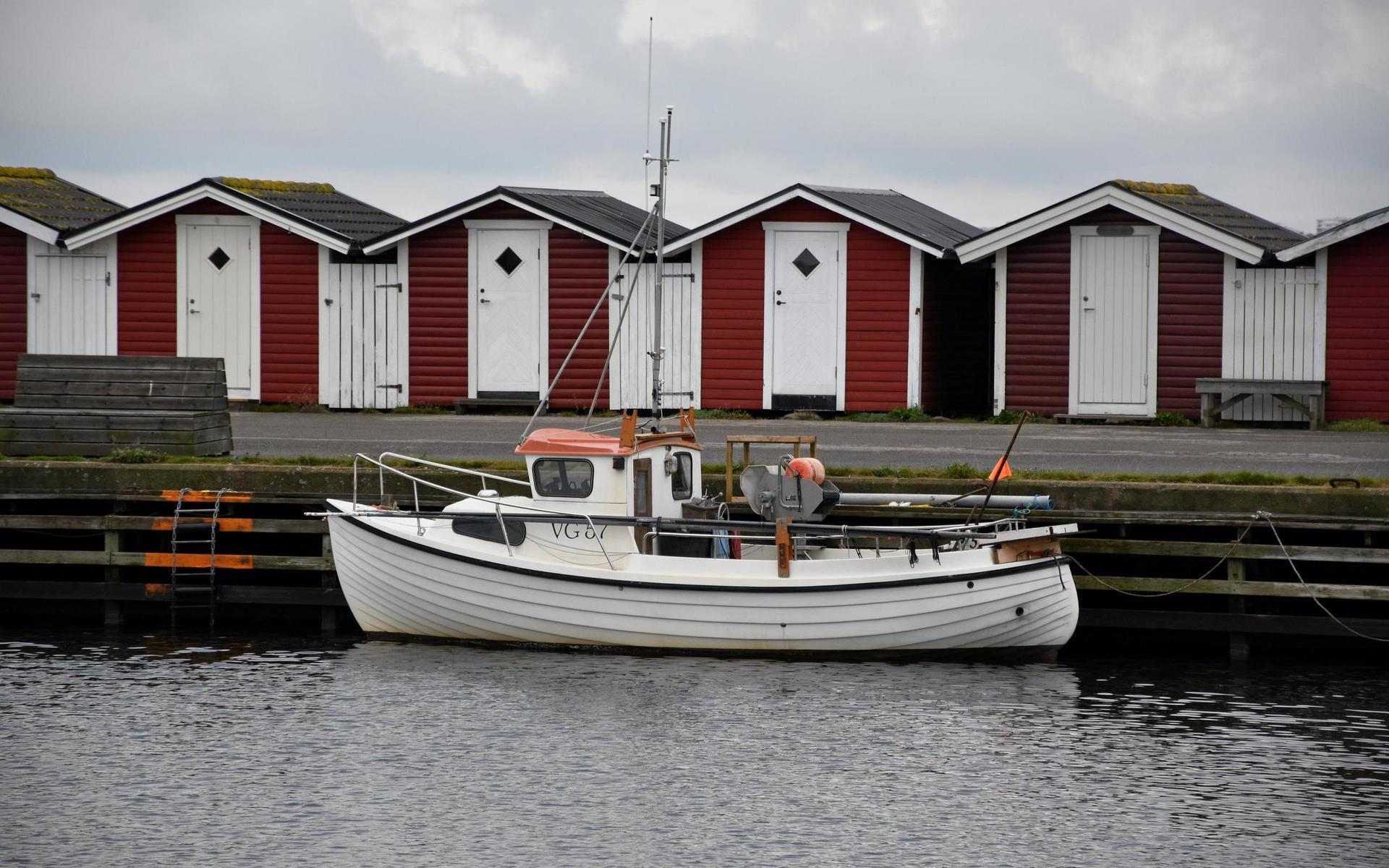 Patrik Ingemarsson ha en större och en mindre båt som används vid hummerfisket.