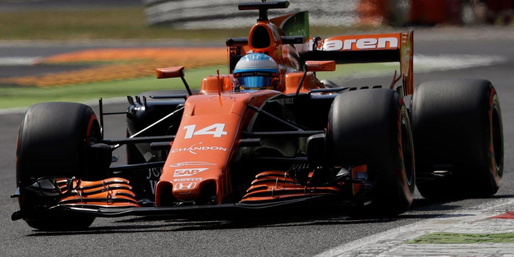 McLaren-föraren Fernando Alonso. Arkivbild.
