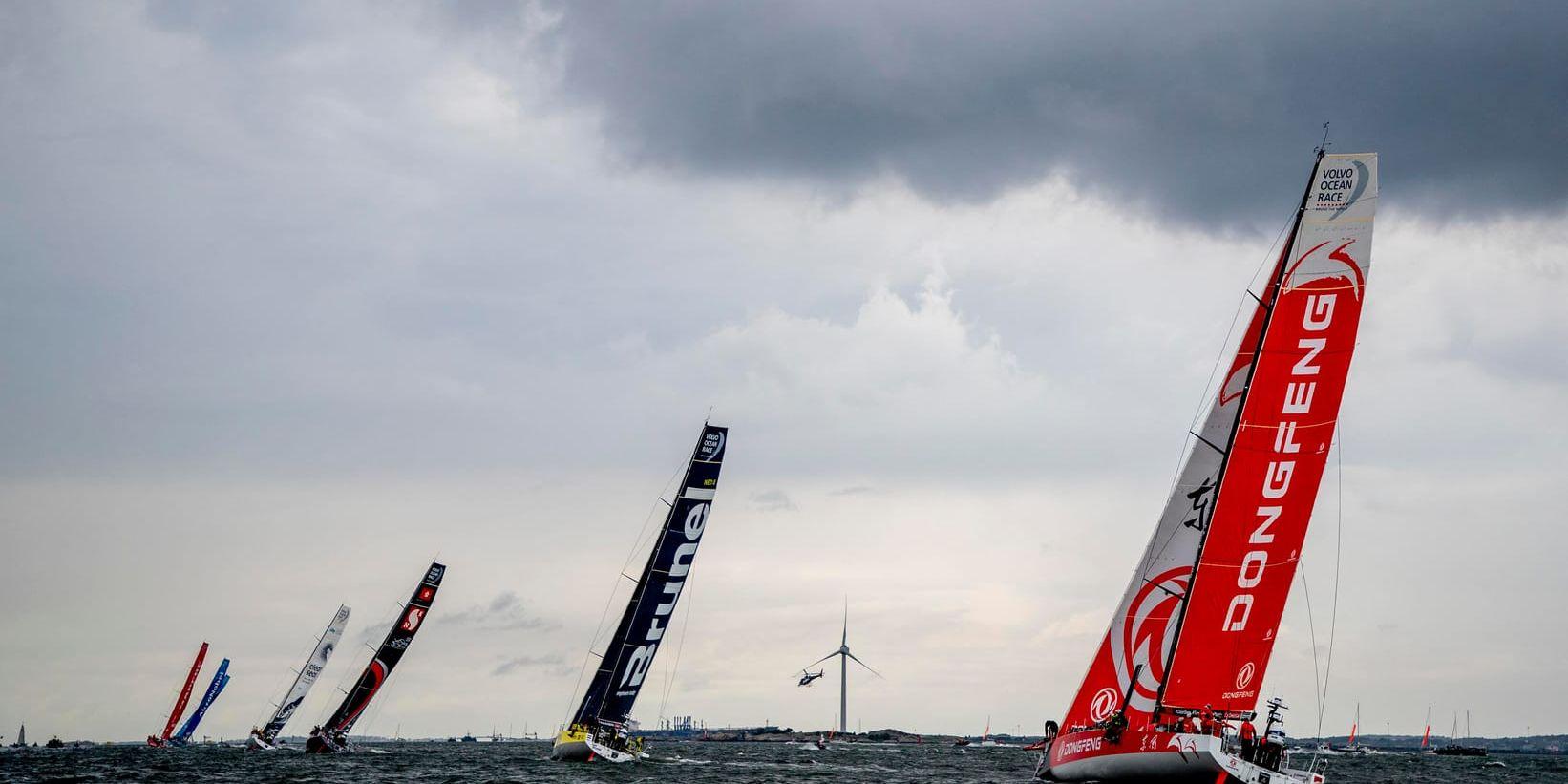 Ocean Race-båtarna har varit i Göteborg i en vecka, men drar nu vidare ut på sista etappen av tävlingen.