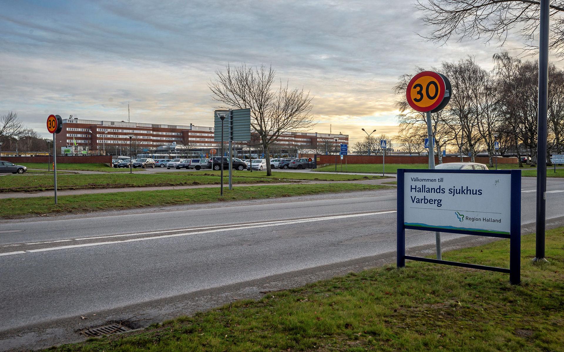 Sjukhuset i Varberg. 