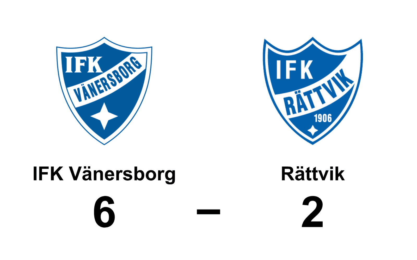 IFK Vänersborg vann mot IFK Rättvik