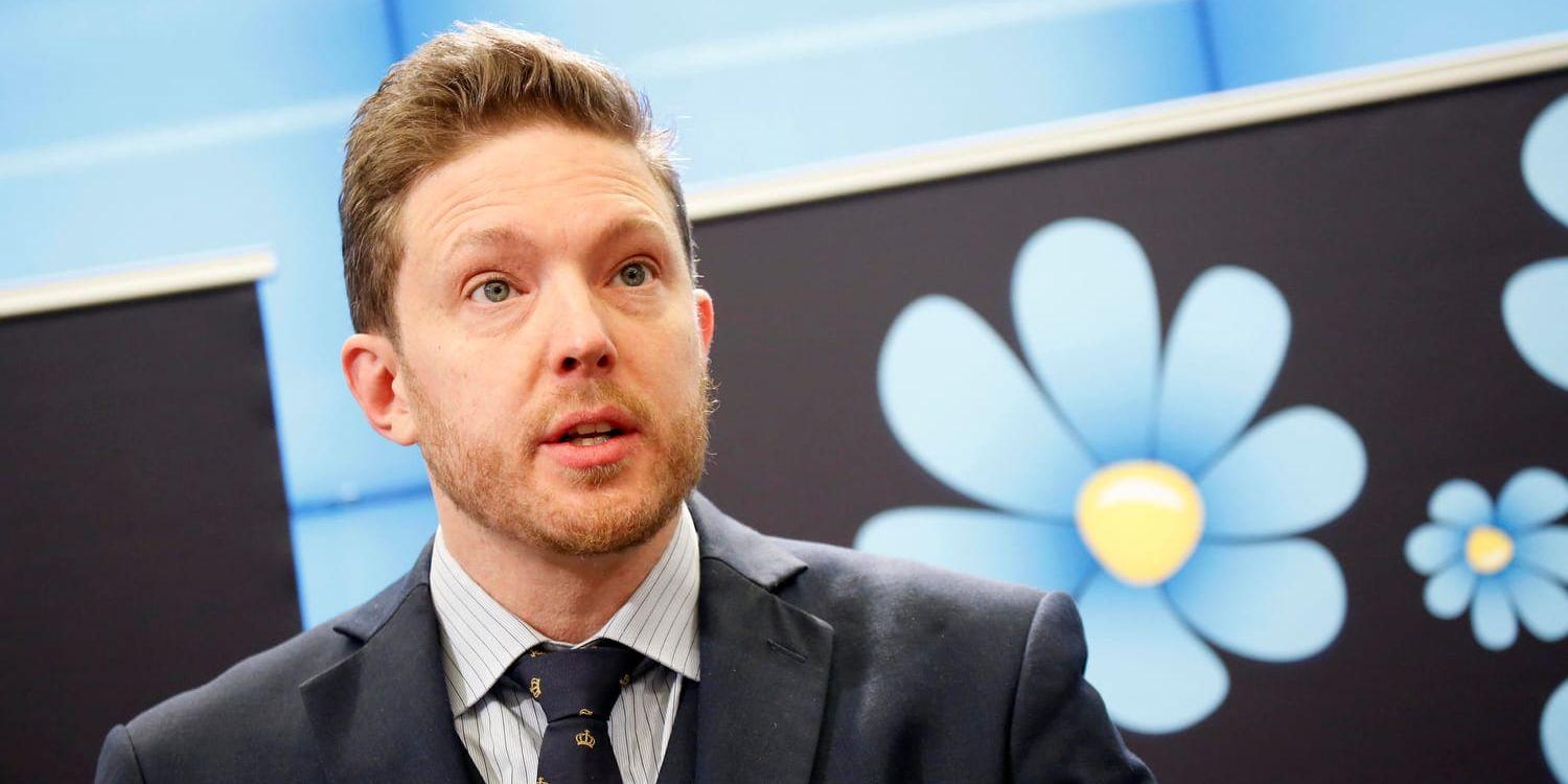 Sverigedemokraternas näringspolitiske talesperson Josef Fransson. (Arkivbild)